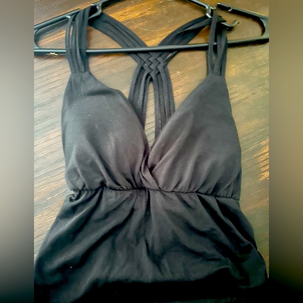 Long black dress size medium 7-9